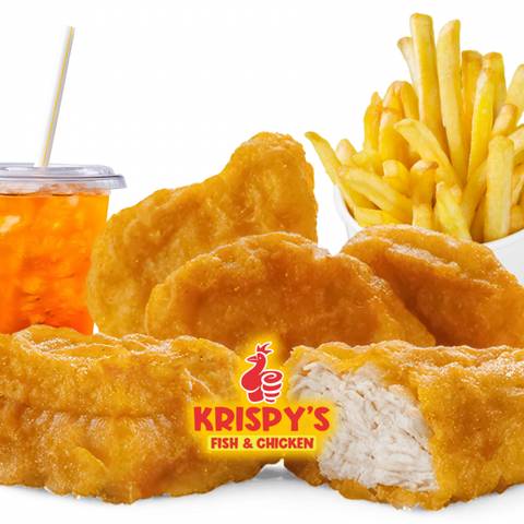 6 Chicken Nuggets, Fries & Small Drink